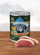Blue Buffalo, Wolf Creek Stew, Hearty Duck Stew, Canned Dog Food, 12.5 oz