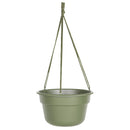 Bloem Dura Cotta Plastic Hanging Basket, Living Green, 10 in.