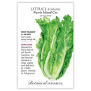 Lettuce, Parris Island Cos Romaine Botanical Interests Seeds (Heirloom)