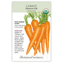 Carrot, Danvers 126 (Organic Heirloom) Botanical Interests Seeds