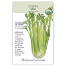 Celery, Utah (Organic Heirloom) Botanical Interests Seeds