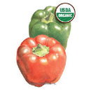 Pepper Sweet California Wonder Organic HEIRLOOM Botanical Interests Seeds