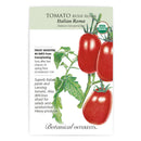 Tomato, Italian Roma Bush Botanical Interests Seeds (Organic)