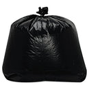Trinity Plastics Low-Density Can Liners, 56 Gal, 1.6 Mil, 23" X 47", Black, 100/Carton - TRNML4347X
