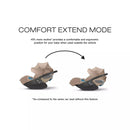 Cloud T Comfort Extend Infant Car Seat with SensorSafe - Beige