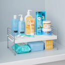 UpSpace Adjustable Shelf: Kitchen Shelf Organizer, Non-Slip Grip, Freestanding, Under Sink & Cabinet Storage