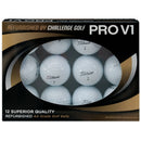 12 Pack Golf Balls - White