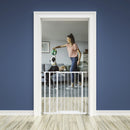 Everywhere Extra Tall Walk-Thru Safety Gate (White)