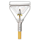 Boardwalk Screw Clamp Metal Head Wooden Mop Handle,