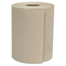 GEN Hardwound Roll Towels, 1-Ply, Natural, 8" X 600 Ft, 12 Rolls/Carton - GENHWTKRFT