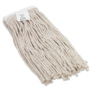 Boardwalk Mop Head, Value Standard Head, Rayon Fiber, Cut-End, Size No. 16, We, 12/Carton - BWK2016R