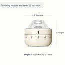 Mechanical Kitchen Timer - Cream