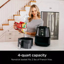 4qt Air Fryer - Black AF101: 1550W