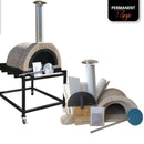 DIY Wood Oven Kit, Includes Stainless Flue &  Door 50Dx39Wx25H