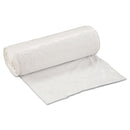 Inteplast Low-Density Commercial Can Liners, 30 Gal, 0.8 Mil, 30" X 36", White, 200/Carton - IBSSL3036XHW