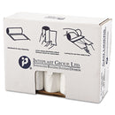 Inteplast High-Density Commercial Can Liners Value Pack, 60 Gal, 19 Microns, 38" X 58", Clear, 150/Carton - IBSVALH3860N22