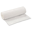 Inteplast Low-Density Commercial Can Liners, 45 Gal, 0.7 Mil, 40" X 46", White, 100/Carton - IBSSL4046XHW2