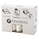 Inteplast High-Density Interleaved Commercial Can Liners, 60 Gal, 14 Microns, 38" X 60", Clear, 200/Carton - IBSS386014N
