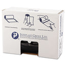 Inteplast High-Density Commercial Can Liners Value Pack, 60 Gal, 19 Microns, 43" X 46", Black, 150/Carton - IBSVALH4348K22