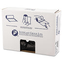 Inteplast High-Density Commercial Can Liners, 16 Gal, 8 Microns, 24" X 33", Black, 1,000/Carton - IBSS243308K