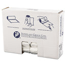 Inteplast High-Density Interleaved Commercial Can Liners, 30 Gal, 10 Microns, 30" X 37", Clear, 500/Carton - IBSS303710N