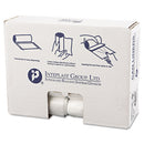 Inteplast High-Density Interleaved Commercial Can Liners, 30 Gal, 13 Microns, 30" X 37", Clear, 500/Carton - IBSS303713N