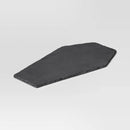 Halloween Slate Coffin Serve Board - Black