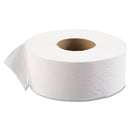 Boardwalk Jrt Jr. Bath Tissue, Jumbo, Septic Safe, 1-Ply, White, 3 1/2" X 2000 Ft, 12/Carton - BWK6101