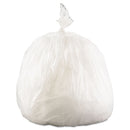 Boardwalk High-Density Can Liners, 56 Gal, 14 Microns, 43" X 47", Natural, 200/Carton - BWK434717
