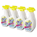 Arm & Hammer Scrub Free Soap Scum Remover, Lemon, 32Oz Spray Bottle, 8/Carton - CDC3320000105