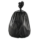 Boardwalk Low Density Repro Can Liners, 60 Gal, 1.6 Mil, 38" X 58", Black, 100/Carton - BWK523
