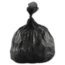 Boardwalk Low-Density Waste Can Liners, 16 Gal, 0.35 Mil, 24" X 32", Black, 500/Carton - BWK2432L