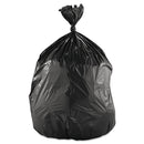 Boardwalk High-Density Can Liners, 60 Gal, 14 Microns, 38" X 58", Black, 200/Carton - BWK385817BLK
