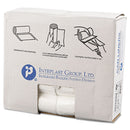 Inteplast High-Density Commercial Can Liners, 16 Gal, 6 Microns, 24" X 33", Natural, 1,000/Carton - IBSS243306N