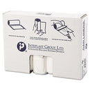 Inteplast High-Density Interleaved Commercial Can Liners, 33 Gal, 16 Microns, 33" X 40", Clear, 250/Carton - IBSS334016N