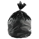 FlexSol Low Density Economy Ecosac, 60 Gal, 0.82 Mil, 38" X 60", Black, 100/Carton - ESXECO60H