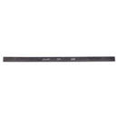 Unger Ergotec Replacement Squeegee Blades, 18" Wide, Black Rubber, Soft, 12/Pack - UNGRT45