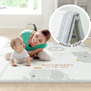 Baby Playpen with Mat - 47x47 Inch Safe Play Area
