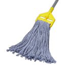 Boardwalk Mop Head, Standard Head, Cotton/Synthetic Fiber, Cut-End,