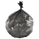 Inteplast High-Density Commercial Can Liners, 16 Gal, 6 Microns, 24" X 33", Black, 1,000/Carton - IBSS243306K
