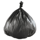 Inteplast High-Density Commercial Can Liners Value Pack, 45 Gal, 19 Microns, 40" X 46", Black, 150/Carton - IBSVALH4048K22