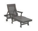 Berlin Gardens, Casual-Back Chaise Lounge, Coastal Gray