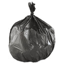Inteplast High-Density Interleaved Commercial Can Liners, 33 Gal, 16 Microns, 33" X 40", Black, 250/Carton - IBSS334016K