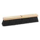 Boardwalk Floor Brush Head, 18" Wide, Black, Medium Weight, Polypropylene Bristles - BWK20618