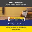 Purdy White Dove Woven Fabric 6.5 in. W X 1/4 in. Jumbo Mini Paint Roller Cover 2 pk