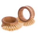 Full Circle The Ring 2.7 in. W Medium Bristle 2.7 in. Bamboo Handle Vegetable Brush