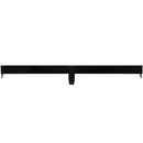 Convertible Mini Crib Bed Rail - Black