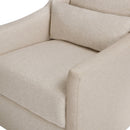Toco Swivel Glider and Ottoman - Beige