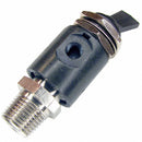 Pneumadyne 2.16 inL Aluminum / Brass 3-Way, NPT Toggle Valve with Spring Return Toggle Handle - F0-30-1
