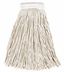Rubbermaid Clamp Cotton String Wet Mop Head, White - FGV15900WH00